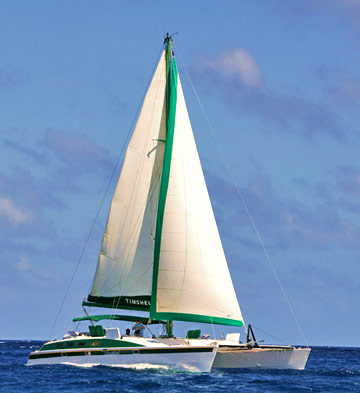 sailing yacht timshel